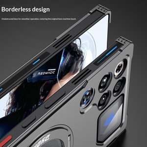 เคสโทรศัพท์แบบล็อคโลหะพร้อมขายึดรถสปอร์ตแบบหมุนได้สำหรับเรดเมจิก 11 โปร/เรดเมจิก 10 โปรฝาครอบกันกระแทก - Product Image 4