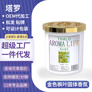 Désodorisant solide Thalo Aroma Life 100g, parfum d'ambiance longue durée - Product Image 3