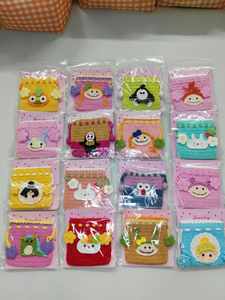 Sac tricoté fait main en gros, nouveau modèle, mini sac de rangement pour pièces de monnaie, sac au crochet mignon à motif floral - Product Image 3