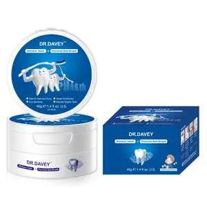 DR.DAVEY Teeth Whitening tooth powder Whitens Toothpaste Powder Teeth Whitener with Essential Oils and Bentonite Clay