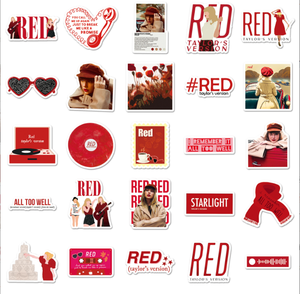 50PCS Pegatinas Personalizadas Listas para Enviar, Pegatinas Impermeables <span class=keywords><strong>de</strong></span> Anime, Lindas Caricaturas, Dibujos Animados, Speak Now, Álbumes <span class=keywords><strong>de</strong></span> Red <span class=keywords><strong>Taylor</strong></span>, Pegatinas <span class=keywords><strong>de</strong></span> Dibujos Animados - Product Image 2