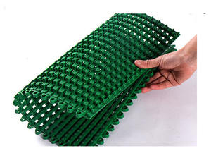 Carrelage de sol modulaire en PVC pour garage, tapis de sol en plastique antidérapant pour lave-auto - Product Image 3