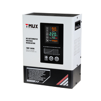 Régulateur de tension automatique monophasé Tmux Wholesale 5000VA, stabilisateur 220V pour climatiseur, relais AVR, montage mural 90-280V