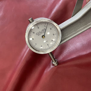 Color personalizado de piel completa 100% puro genuino marrón Caballo Loco cuero de grano completo piel de vaca tapicería de cuero borra pieles - Product Image 4