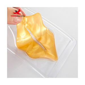 Masque de Soin Lèvres au Collagène Rose Hydratant et Repulpant, Patchs Lèvres Cristal Personnalisés, 20 Patchs/Pot, Prix Bas pour Achat Mixte - Product Image 3