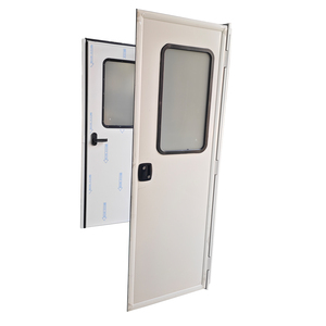 Porte double pour camping-car 1100x1900mm avec fenêtre fixe en acrylique ou en verre trempé pour conversion de camping-car - Product Image 4
