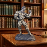 Trophée de compétition de musculation, coupe, statue en résine, sculpture écologique, décoration de table pour Noël, Halloween, anime