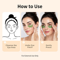 Patchs Hydrogel Hydratants au Collagène Anti-rides pour les Yeux, Réduisent les Cernes, Masque Gel Sous les Yeux Marque Privée