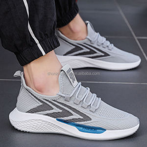 Henan, logotipo personalizado, <span class=keywords><strong>zapatillas</strong></span> deportivas para <span class=keywords><strong>tenis</strong></span> para <span class=keywords><strong>hombre</strong></span>, diseño de malla ligera transpirable para el verano, bajo MOQ, stock barato - Product Image 3