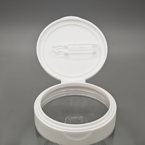 Botella para Exfoliante, Botellas <span class=keywords><strong>de</strong></span> Plástico para Cosméticos, Tarro Transparente para Crema, Envase <span class=keywords><strong>de</strong></span> Boca Ancha para Crema con <span class=keywords><strong>Pinzas</strong></span> - Product Image 2