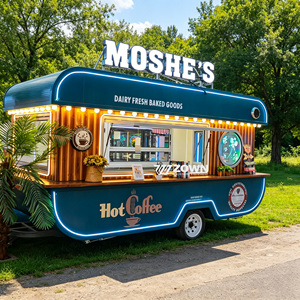 Fast Food Cart <b>Hot</b> <b>Dog</b> Street Catering CE Standard Event Service Food Cart Popular Concession Mobile Food Cart for Fried Chicken - Product Image 1