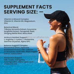 Fabricant de capsules énergétiques pour hommes, stimulant la vitalité et la croissance musculaire, tout-en-un, avec Maca, Tongkat Ali et Tribulus, en marque privée - Product Image 5