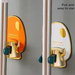 ODM ที่แขวนไม้กวาดไม้ถูพื้นติดผนังหนักที่แขวนที่แขวนที่แขวนที่แขวนไม้กวาดชั้นเก็บแปรงกวาดตะขอจัดระเบียบเรียบร้อย - Product Image 4