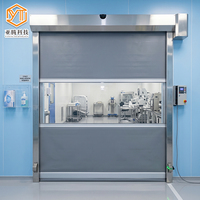 Puerta Enrollable Automática de PVC Resistente a la Intemperie para Taller Industrial YT