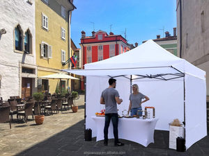Tente de réception pliable ABCCANOPY 10x10 pieds vert forêt avec auvent et parois latérales pour événements en plein air et salons professionnels - Product Image 6