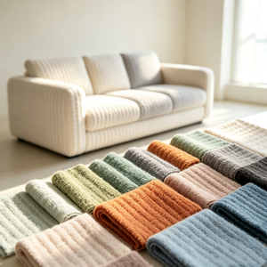 Decorative Yarn Dyed Non Woven Corduroy Fabric For <b>Sofa</b> <b>Slipcover</b> <b>Sofa</b> Interior Pillow Cover Production - Product Image 1