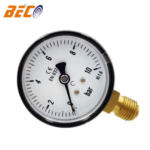 Beco <span class=keywords><strong>2</strong></span> Inch Algemene Manometer 10bar Wijzerplaat Drukmeter - Product Image 4