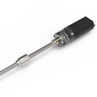 Moteur à engrenages Zhaowei 16 mm avec vis sans fin, petit actionneur à couple élevé, moteur à engrenages 12 V avec vis sans fin, moteur à engrenages 24 V avec vis sans fin