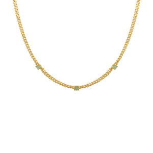 86 Yarlic מותג קלאסי פשוט שרשרת אבני חן אדומה שרשרת אבן חן אדומה לנשים תכשיטי אופנה לנשים - Product Image 5