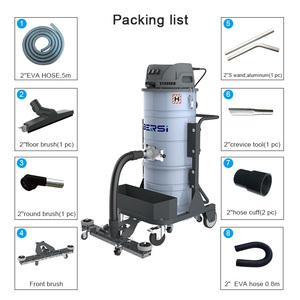 Aspirateur industriel Bersi Discount avec filtre HEPA pour l'extraction de poussière de sol en béton et en ciment - Product Image 5