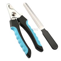 Vente en gros : Ensemble 2-en-1 d'accessoires de toilettage pour animaux – Coupe-griffes pour chiens et chats avec lime
