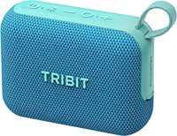 Enceinte Tribit PocketGo bleue 7W, étanche IP68, 20 heures d'autonomie, Bluetooth 6.0, appairage TWS, compatible carte TF, pour salle de bain