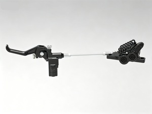 Juego de Frenos de Disco Hidráulicos de Alto Rendimiento Ferei V4 de 4 Pistones, Manillar de 2 Dedos, Calibre de Aluminio Forjado, Disco de 180-220 mm, <span class=keywords><strong>Bicicleta</strong></span> de Montaña - Product Image 1