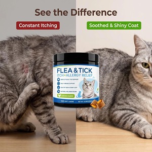 Tabletas Masticables <span class=keywords><strong>para</strong></span> Mascotas con Relleno Central OEM <span class=keywords><strong>para</strong></span> Gatos <span class=keywords><strong>y</strong></span> Perros, Protección Contra <span class=keywords><strong>Pulgas</strong></span> <span class=keywords><strong>y</strong></span> <span class=keywords><strong>Garrapatas</strong></span>, Apoyo <span class=keywords><strong>para</strong></span> la Piel, el Pelaje <span class=keywords><strong>y</strong></span> el Sistema Inmunitario - Product Image 3