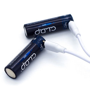 Batterie rechargeable USB AAA 1,5 V en zinc-nickel avec <span class=keywords><strong>impression</strong></span> de logo, 1,6 V, type C, double <span class=keywords><strong>A</strong></span>, batteries rechargeables USB, 4 pièces - Product Image 1