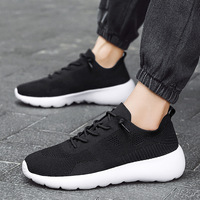 Nouvel Arrivage Chaussures de Marche Basses en Maille à Enfiler avec Logo Personnalisé, Semelle Intermédiaire EVA Respirante et Amortissante, Toutes Saisons, Vente en Gros