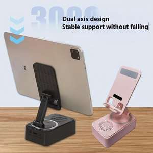 Bluetooth Hoparlör için 3'ü 1 Arada Çok Fonksiyonlu Teleskopik 360 Derece Dönebilen Telefon <span class=keywords><strong>Stand</strong></span>ı Yeni Güç Bankası Tembel Canlı Yayın <span class=keywords><strong>Stand</strong></span>ı - Product Image 3