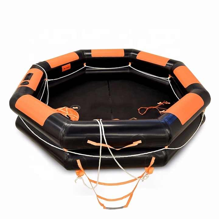 Open Reversible Liferaft - 65 Person Capacity for Safety