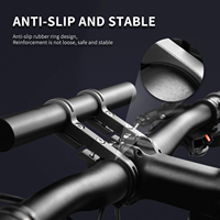 Support d'extension multifonctionnel pour vélo, support de téléphone pour guidon de vélo en métal haute résistance, support de GPS, compteur de vitesse, support de lumière pour le cyclisme