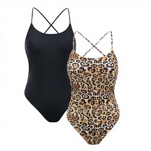 ชุดว่ายน้ำเซ็กซี่แบบสองชิ้น ปี 2024 สายคล้องคอแบบผูก คอวี เอวสูง ระบายอากาศได้ดี สไตล์ยุโรปและอเมริกา เปิดหลัง - Product Image 2