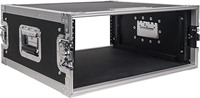 2U 4U 6U PA/DJ Rack/Road Case, 4-Space, avec 21 "Rack Profondeur, Contreplaqué, Coins à billes en métal, Pro Tour Grade Flight Case