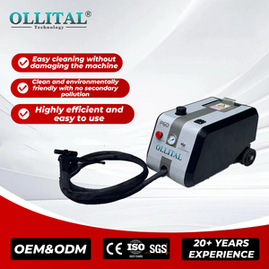 เครื่องทำความสะอาดด้วยน้ำแข็งแห้งอัตโนมัติ Ollital พร้อมประสิทธิภาพสูง เครื่องทำความสะอาดน้ำแข็งแห้งแบบพกพาสำหรับรถยนต์ - Product Image 1