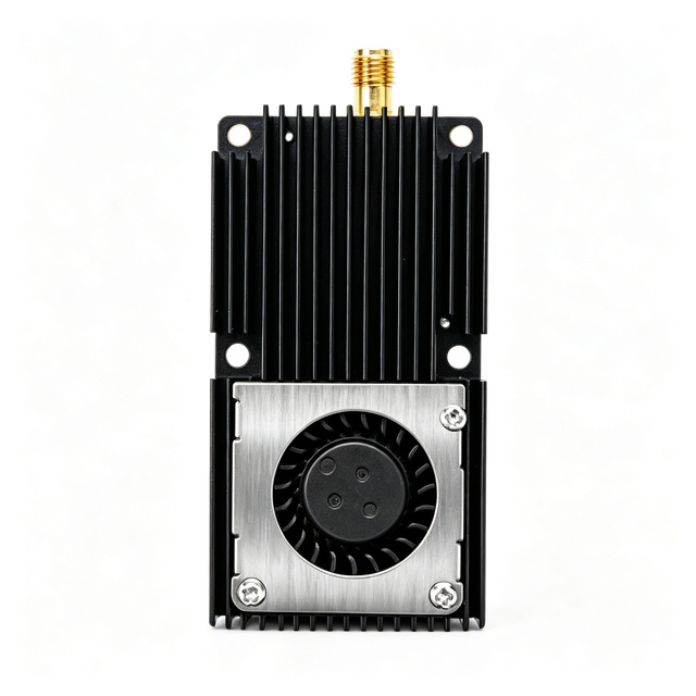 10W 5.8GHz FPV VTX Video Transmitter 80CH Long Range Drone Transmitter 1W-4W Adjustable Power Smart Audio
