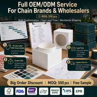 Boîte à bougies carrée rigide empilable OEM ODM |   FSC BRC FDA 35 % de réduction sur les frais de transport |   Emballage cadeau en gros pour chaînes de magasins, MOQ500