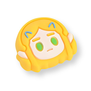 Coque de protection en silicone HX Switch2 avec 2 boutons, motif <span class=keywords><strong>Princesse</strong></span> <span class=keywords><strong>Zelda</strong></span>, pour manette de console de jeu, sans vibration, design personnalisable pour - Product Image 1