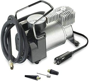 Pompe portable 12 volts 150 PSI robuste, numérique avec manomètre pour pneus de voiture et SUV - Product Image 3