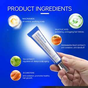 Suero Capilar Orgánico de Alta Calidad de Marca Privada con Ácido Salicílico para una Reparación Capilar Fuerte y Efectiva, Fortalecimiento del Cabello y Contra la Caída del Cabello - Product Image 4