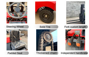 Ycmg 0.5ton 500kg מלגזה מלגזה חשמלי 3 גלגל מעבר צר החווה בנייה מחיר טוב משמש יחידת מנוע - Product Image 4