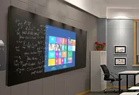 Tableau blanc interactif intelligent LED multifonctionnel pour l'éducation informatique en classe, 86 pouces