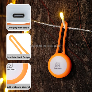 Tùy chỉnh 3 màu sắc RGB <span class=keywords><strong>Mini</strong></span> xách tay có thể sạc lại DC 5V IP44 <span class=keywords><strong>LED</strong></span> flash ánh sáng Keychain cho hội thảo sử dụng - Product Image 4