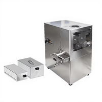 Extractor de Jugo de Caña de Azúcar Automático de Doble Potencia, de Acero Inoxidable, con 4 Rodillos, para Puesto o Barra
