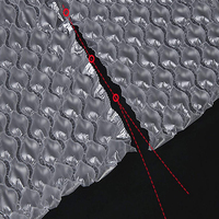 300m Tampon Coussin D'air Film Rouleau Rouleau D'emballage Antichoc En Plastique Emballage Coussin À Bulles D'air Film Wrap Emballage Matériel D'emballage