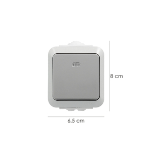 Pulsante con Copertura e Luce - Product Image 2