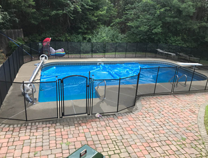 Vente chaude Clôture de <span class=keywords><strong>piscine</strong></span> extérieure Clôture de jardin Barrière en maille amovible - Product Image 5