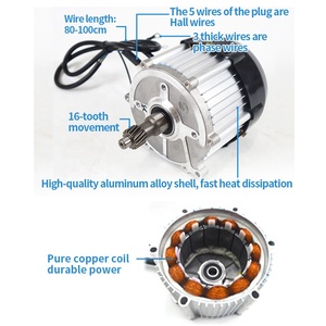 <span class=keywords><strong>Eje</strong></span> Trasero Personalizado <span class=keywords><strong>de</strong></span> 1200W con Motor <span class=keywords><strong>Sin</strong></span> Escobillas <span class=keywords><strong>de</strong></span> Baja Velocidad y Frenos, <span class=keywords><strong>Sin</strong></span> Tambor <span class=keywords><strong>de</strong></span> <span class=keywords><strong>Freno</strong></span>, para Remolques Eléctricos, Carritos, Barredoras y ATV - Product Image 2