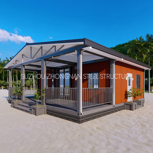 Villa Prefabbricata di Lusso Moderna Importata, Casa Container Assemblabile da 40 Piedi con 3 Camere da Letto e Planimetria dalla Cina - Product Image 3